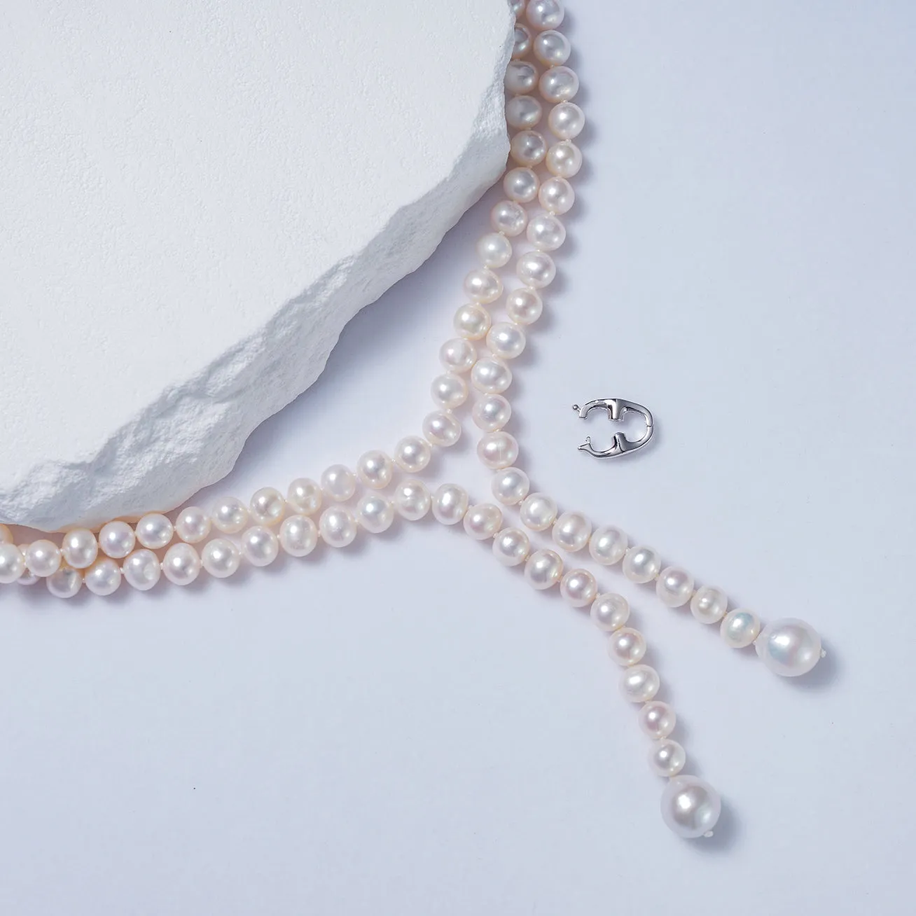 1.25Meter Elegant Freshwater Pearl Necklace WN00611