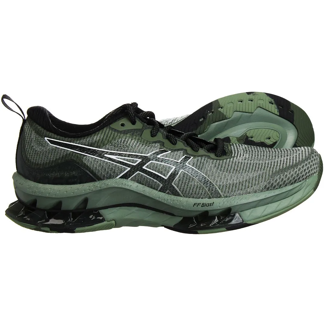 Asics Gel-Kinsei Blast LE Mens Green Running Trainers