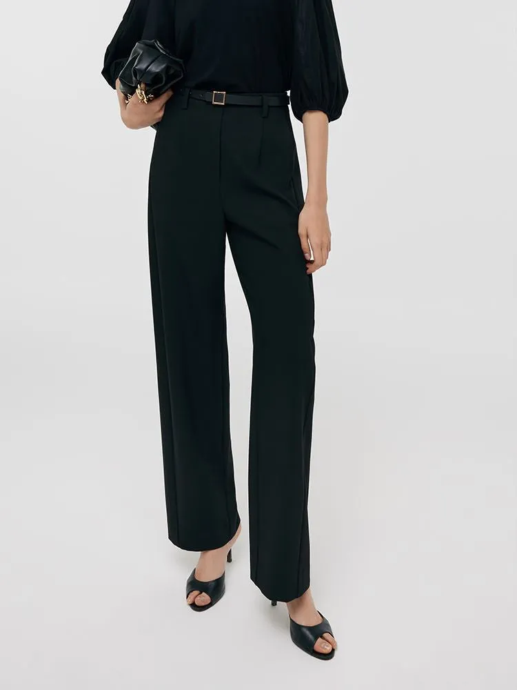 Basic High-Waisted Women Pants