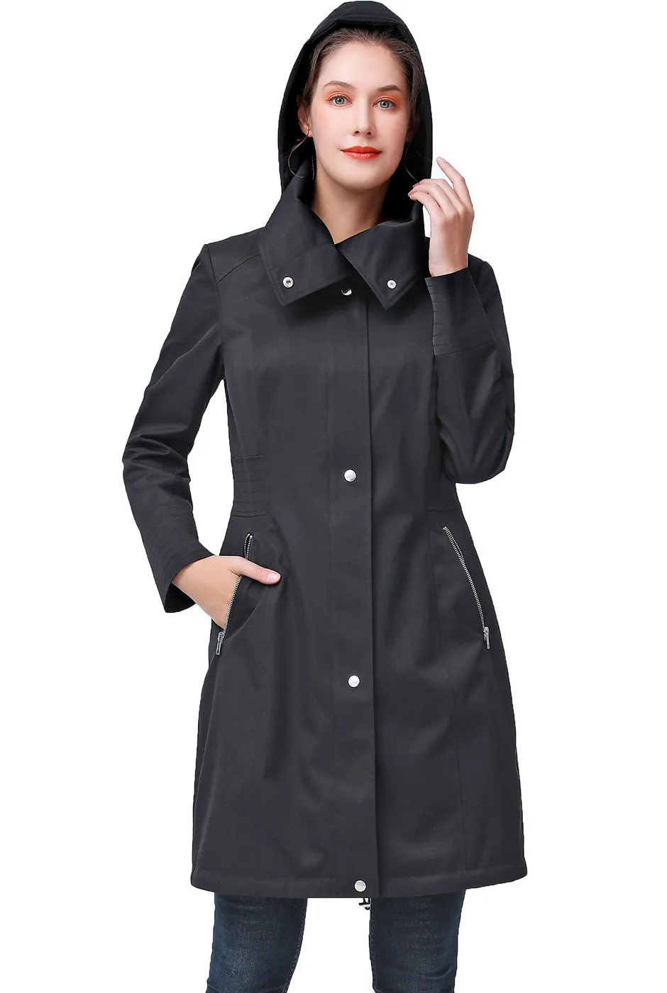 BGSD Women Anais Waterproof Hooded Anorak