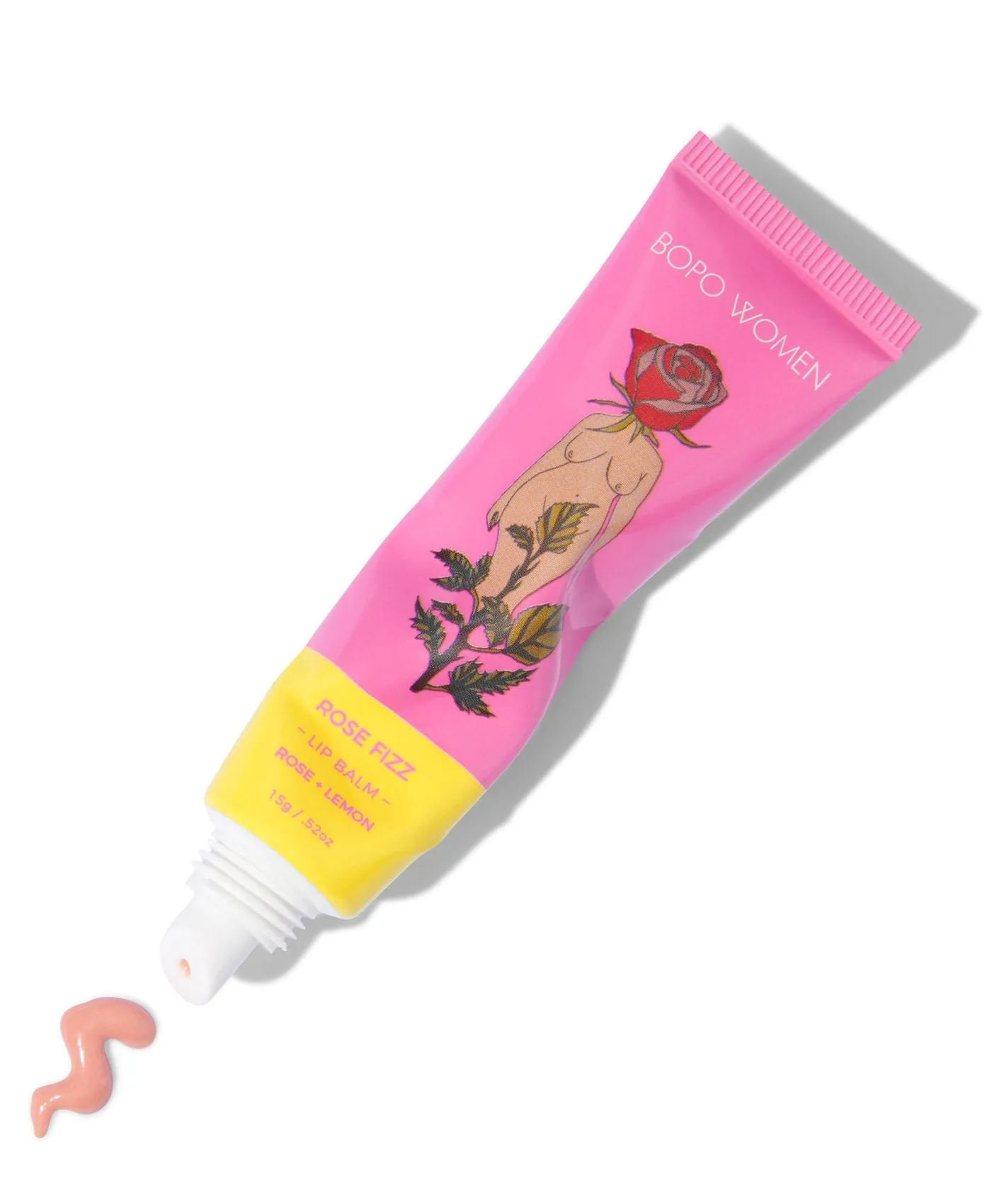 Bopo Women Rose Fizz Lip Balm