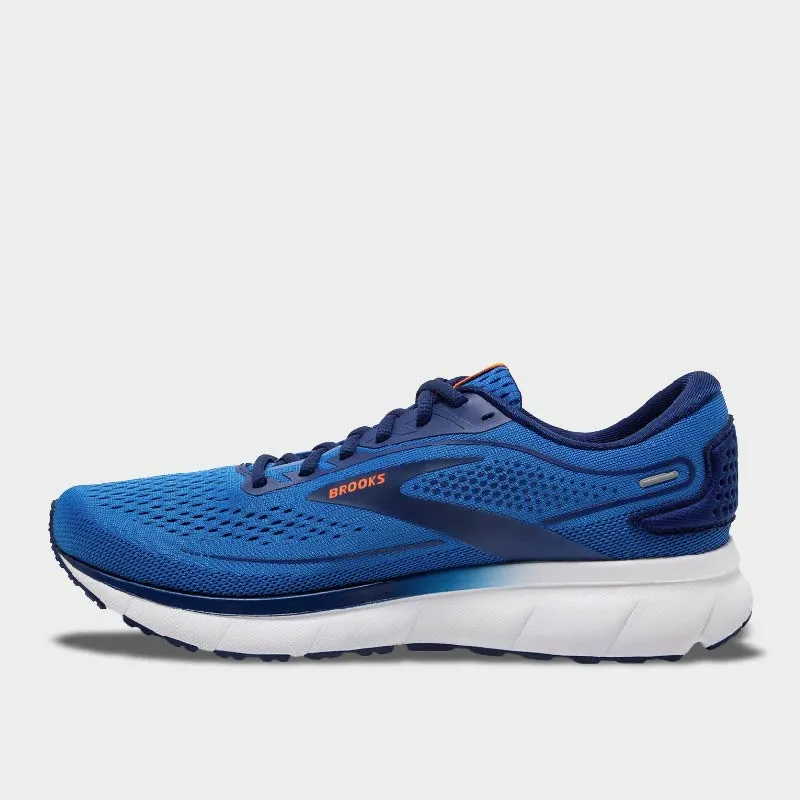 Brooks Mens Trace Running Sneaker Blue/Multi _ 171369 _ Blue