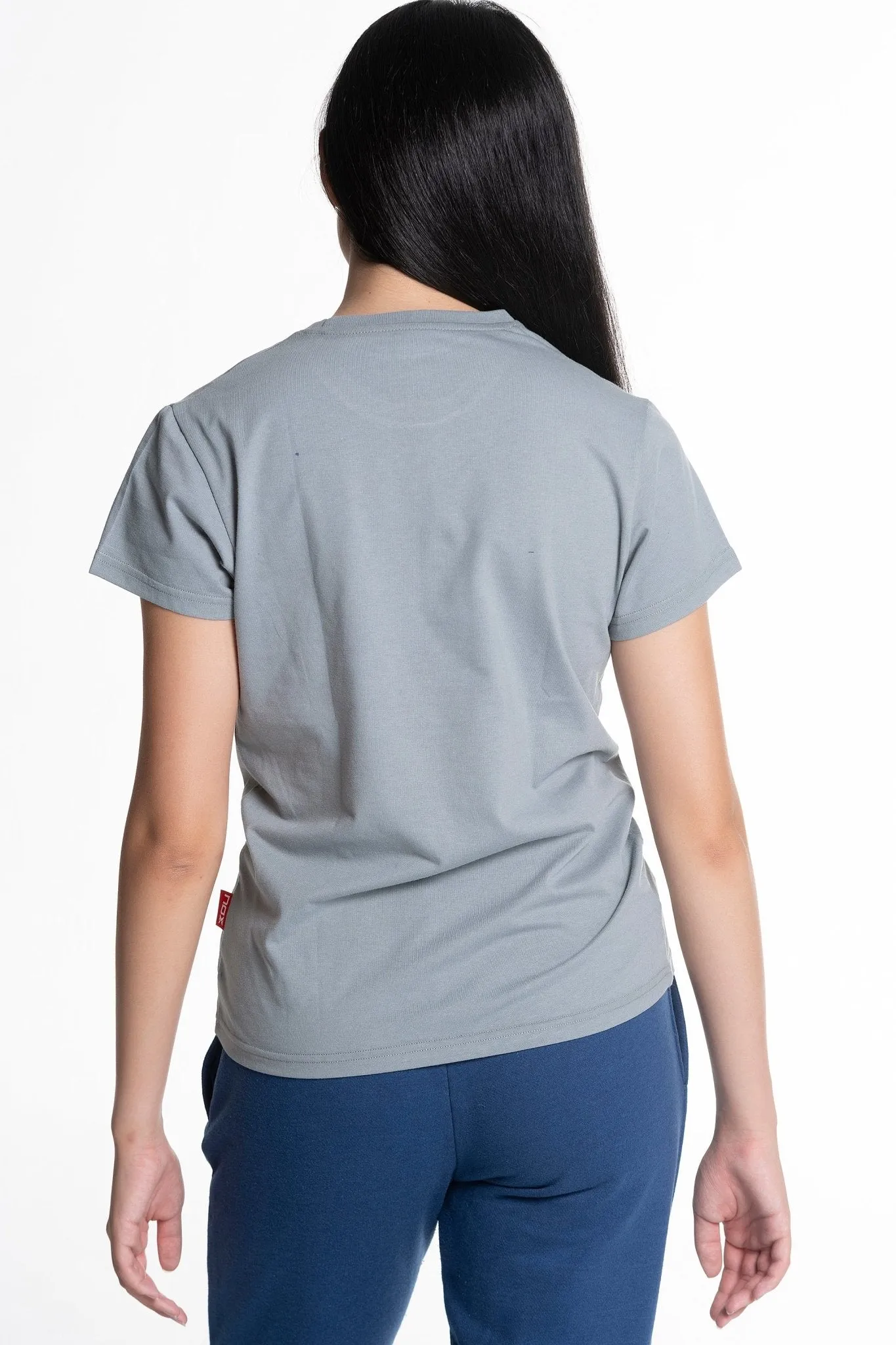 Camiseta mujer BASIC - CASUAL gris