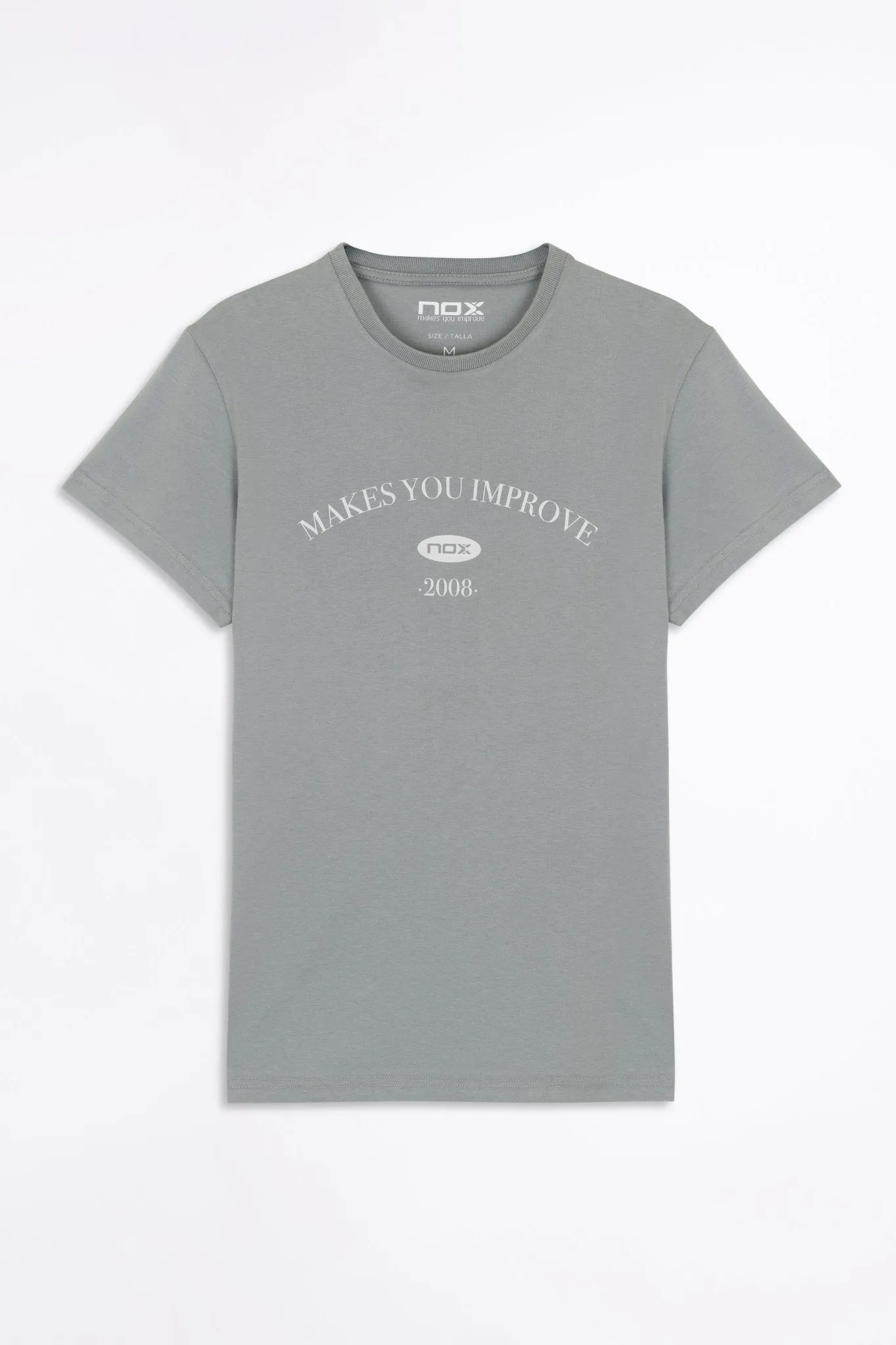 Camiseta mujer BASIC - CASUAL gris