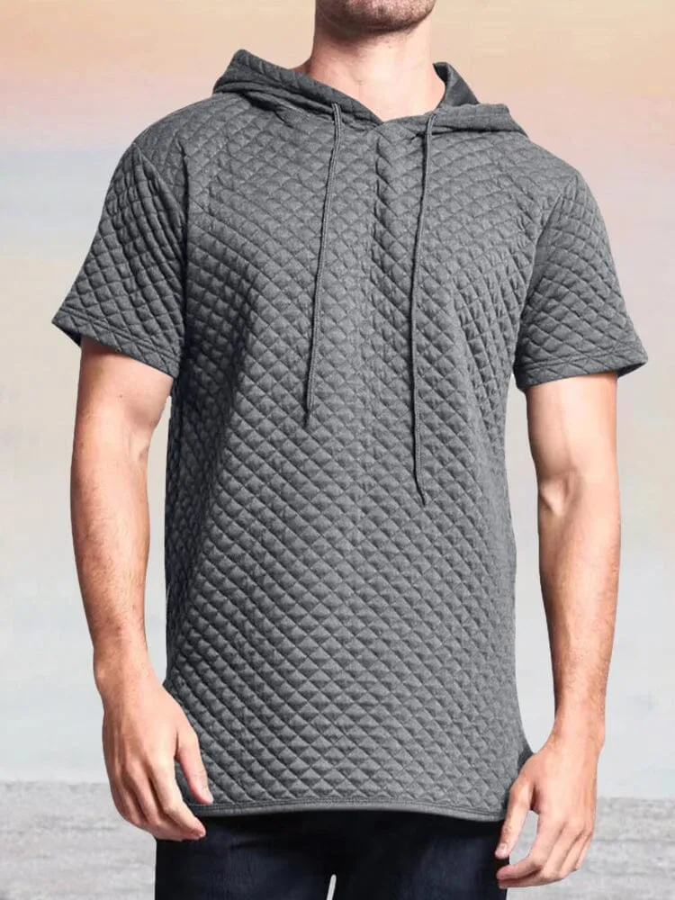 Casual Breathable Hooded T-Shirt