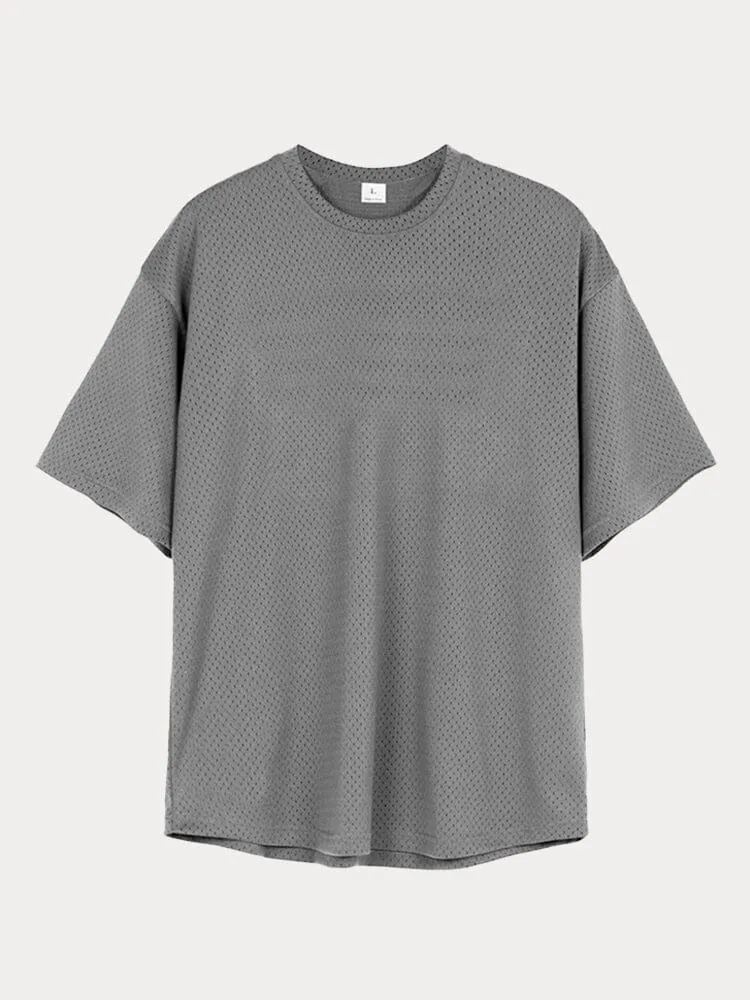 Casual Breathable Mesh T-shirt