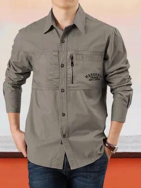 Casual Button Long Sleeves Shirt