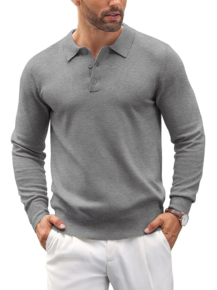 Casual Knit Polo Shirts (US Only)