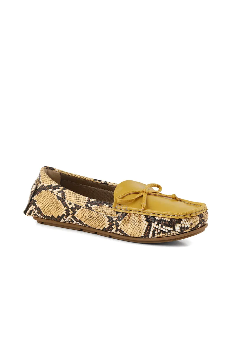 Casual Moccasin I60086-Yellow