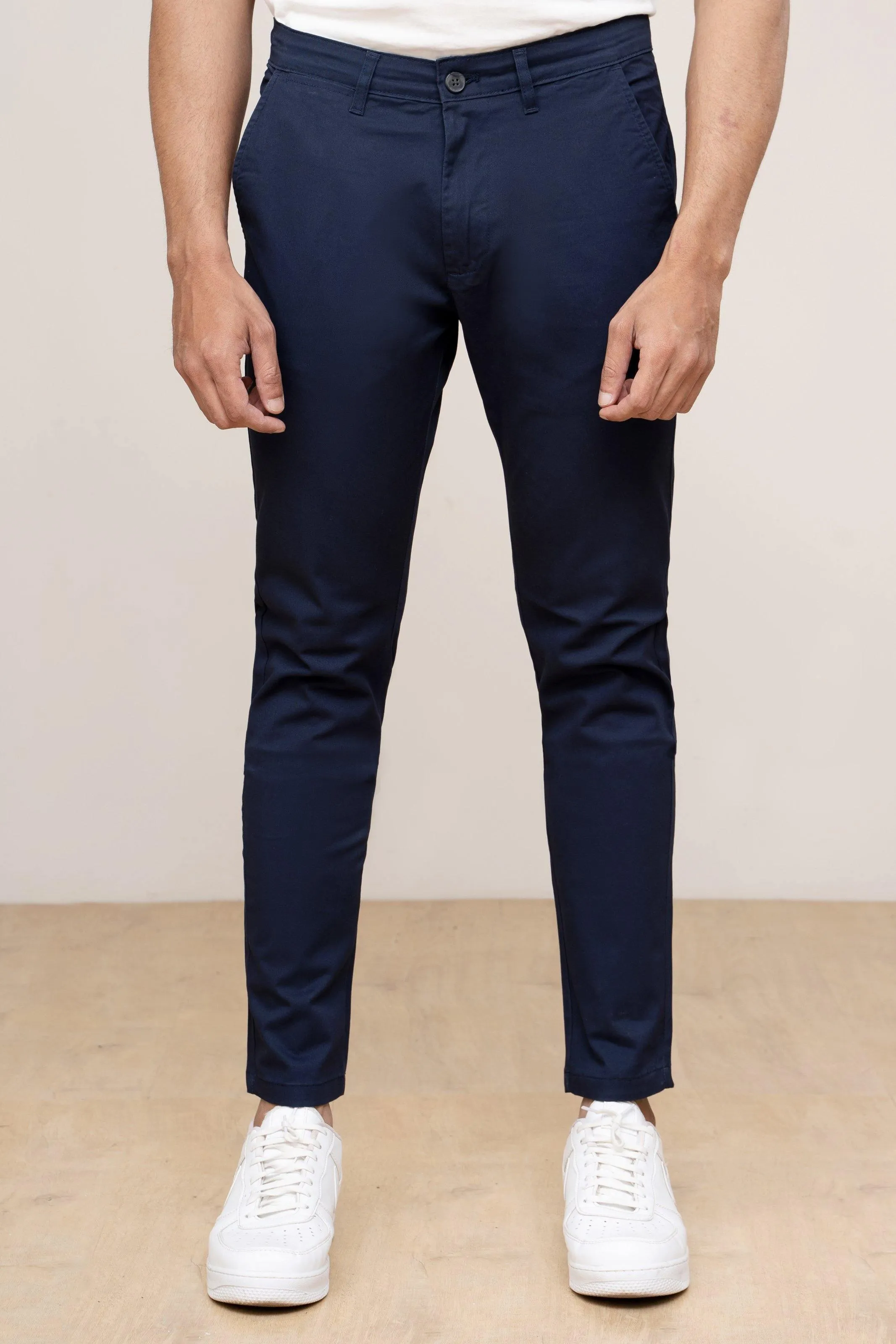 CASUAL PANT CROSS POCKET NAVY