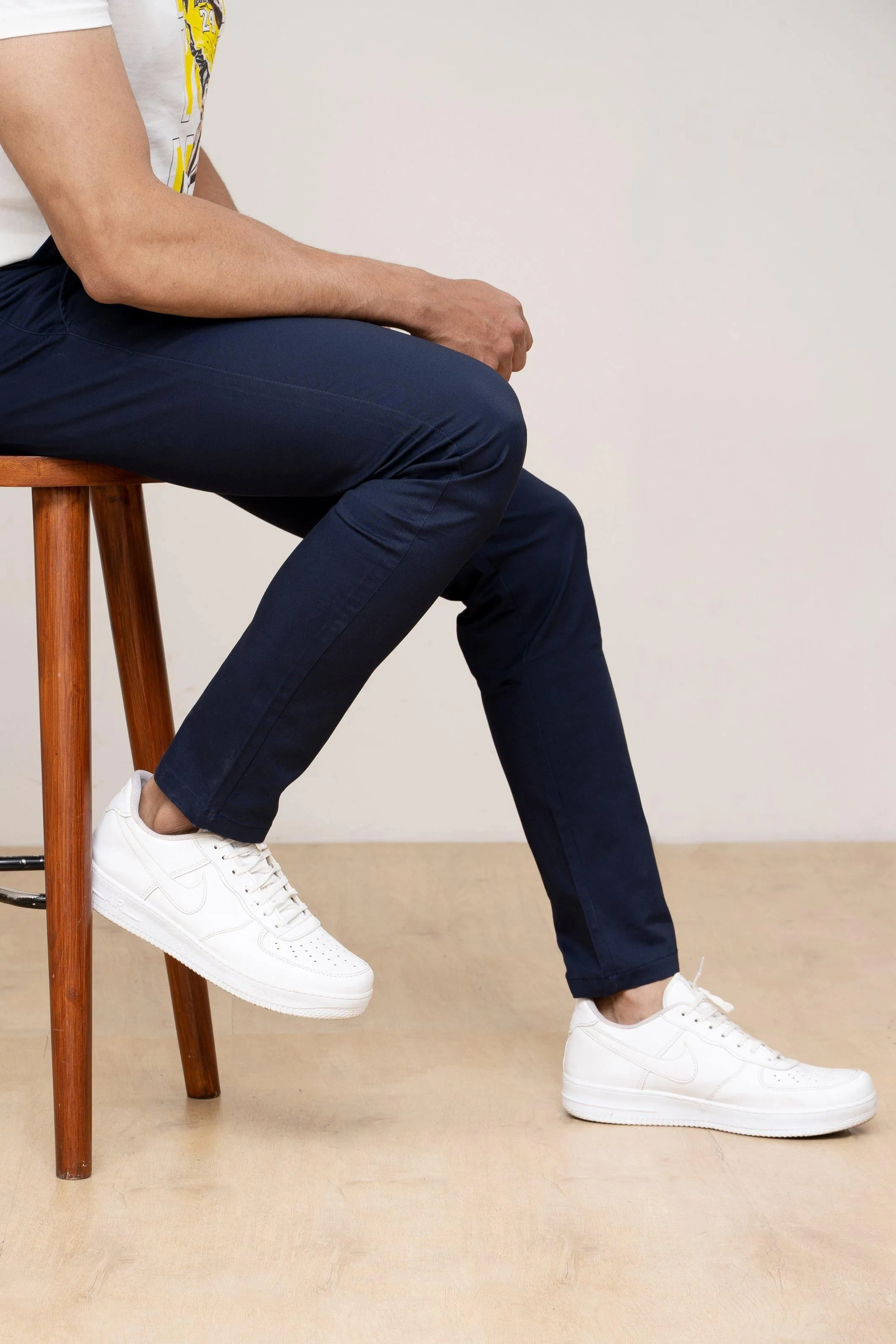 CASUAL PANT CROSS POCKET NAVY