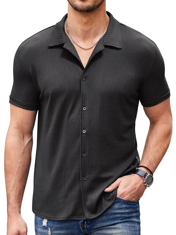 Casual Slim Fit Knit Shirts (US Only)