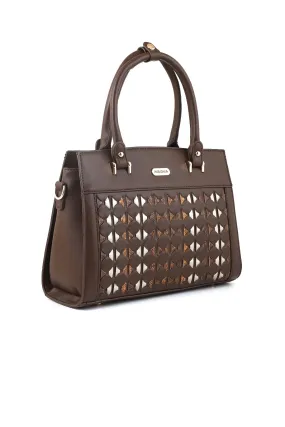 Casual Tote Hand Bags B14943-Coffee