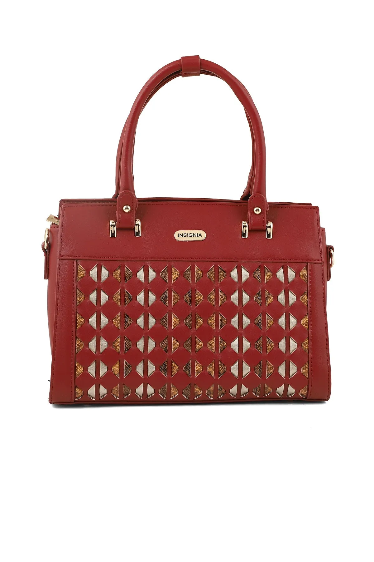 Casual Tote Hand Bags B14943-Maroon