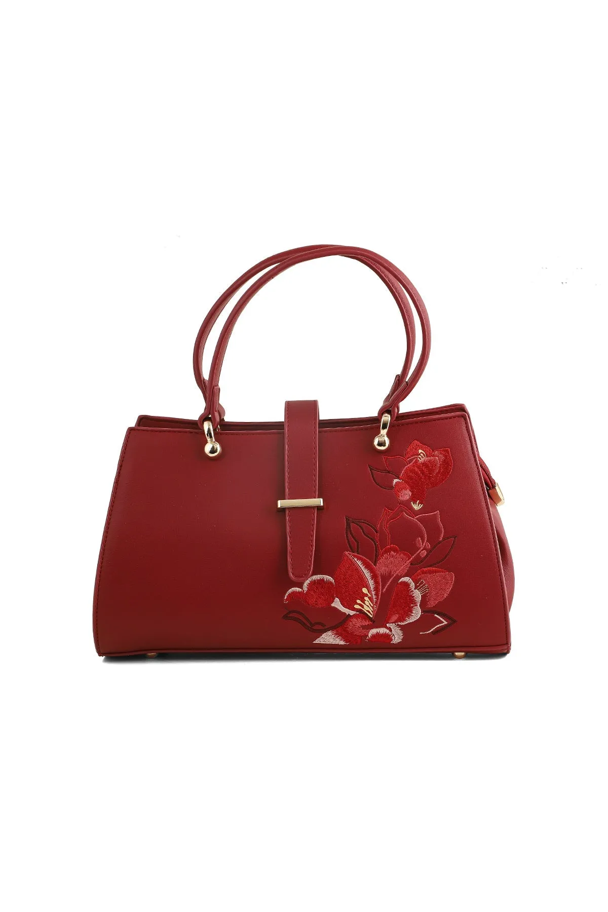 Casual Tote Hand Bags B14994-Maroon