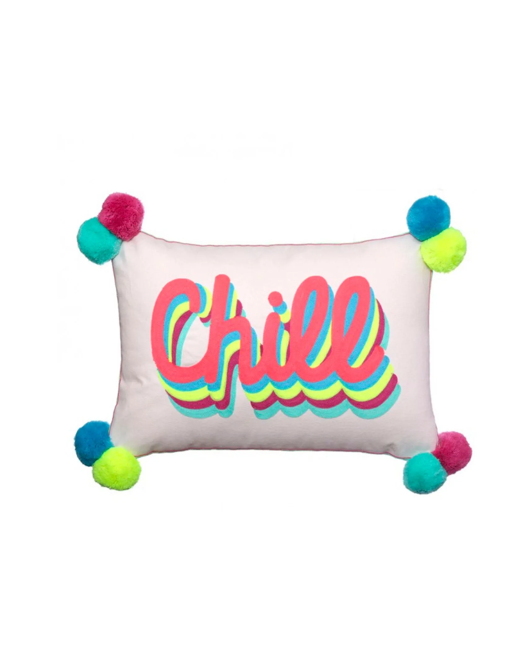 Chill Embroidered Cushion