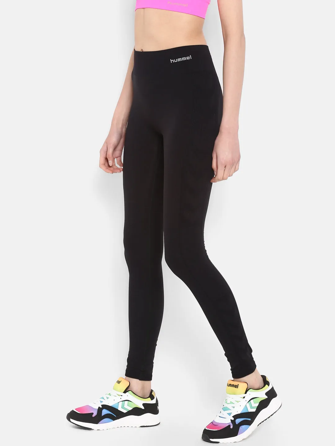 Clea Seamless Women Black Tight