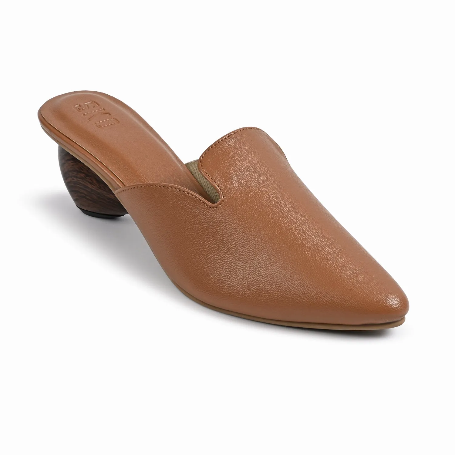 Cobble Mule in Tan For Women