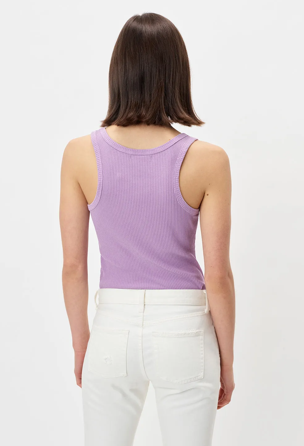 Cotton Rib Tank / Planet