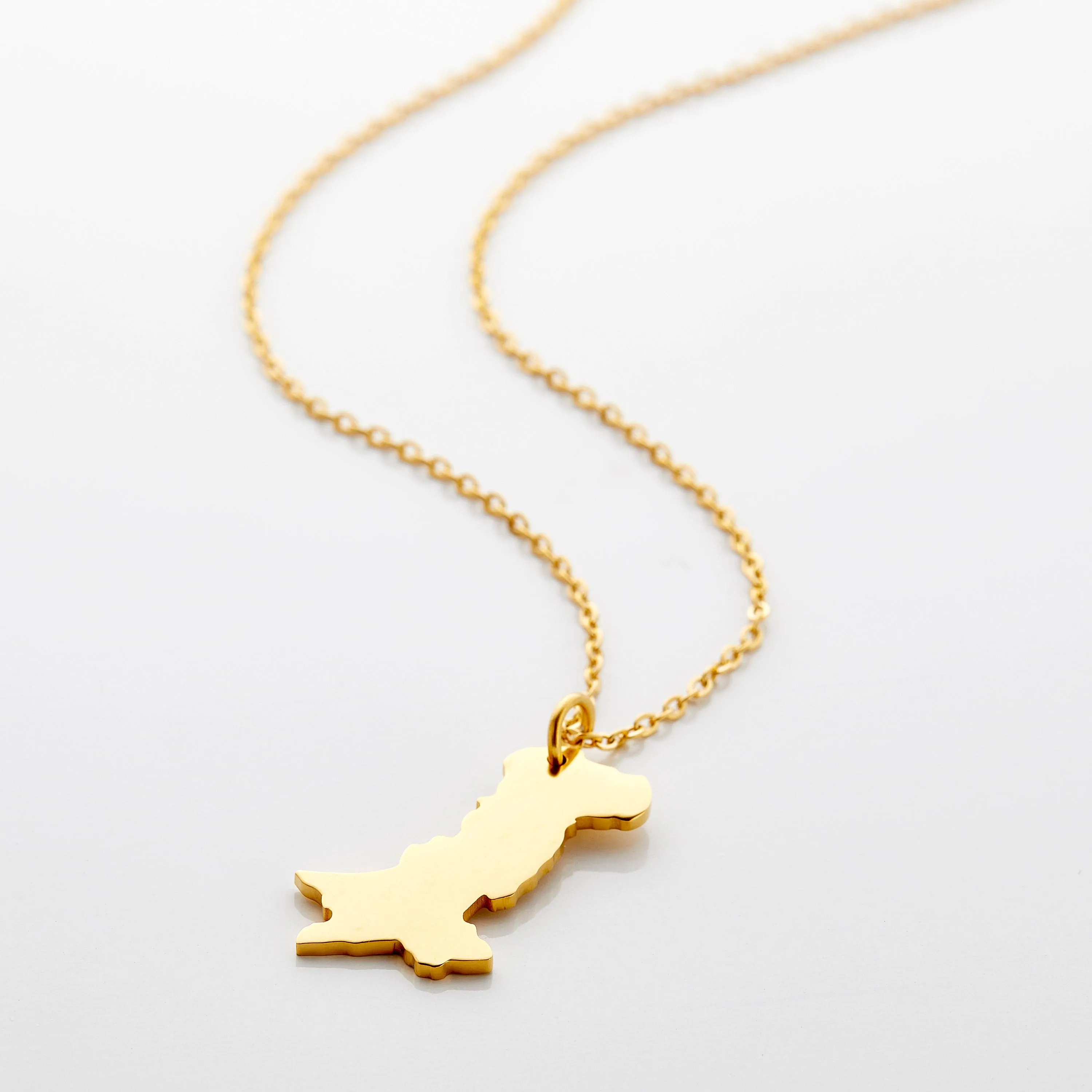 Country Map Necklace | Women