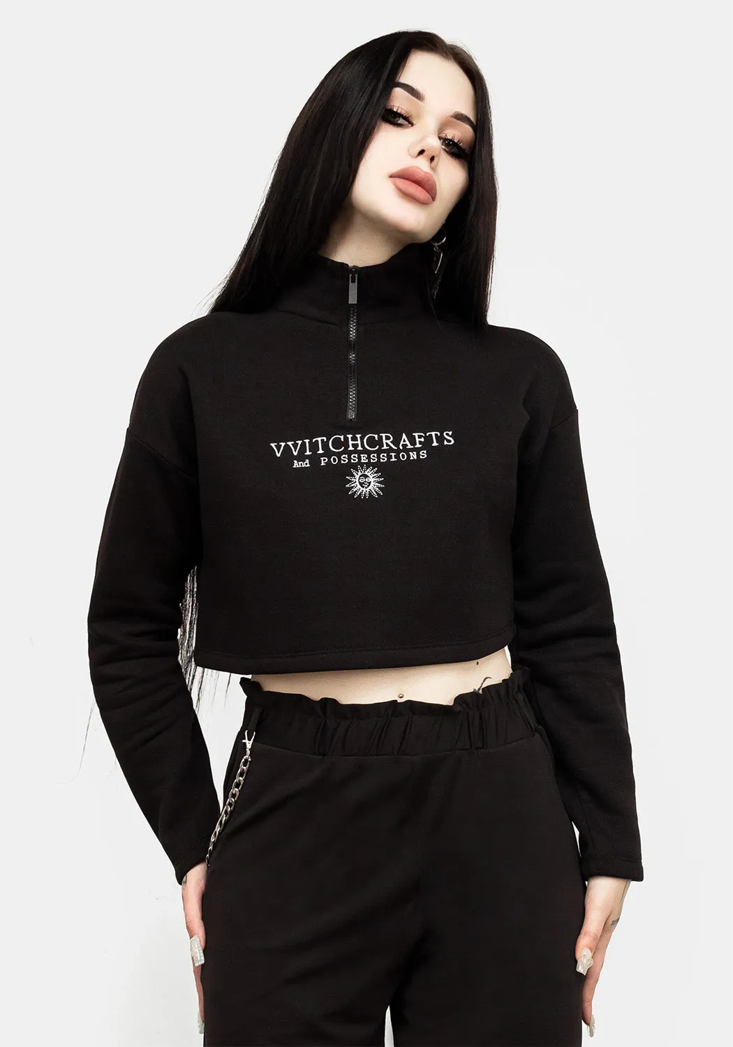 Craftwitch Embroidered Sweatshirt