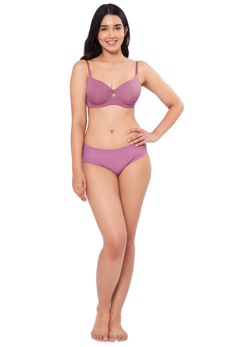 Elegant Dream Padded Wired T-shirt Bra - Mellow Mauve