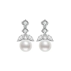 Elegant Freshwater Pearl Earrings WE00054