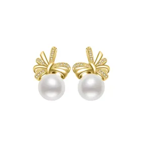 Elegant Freshwater Pearl Earrings WE00380