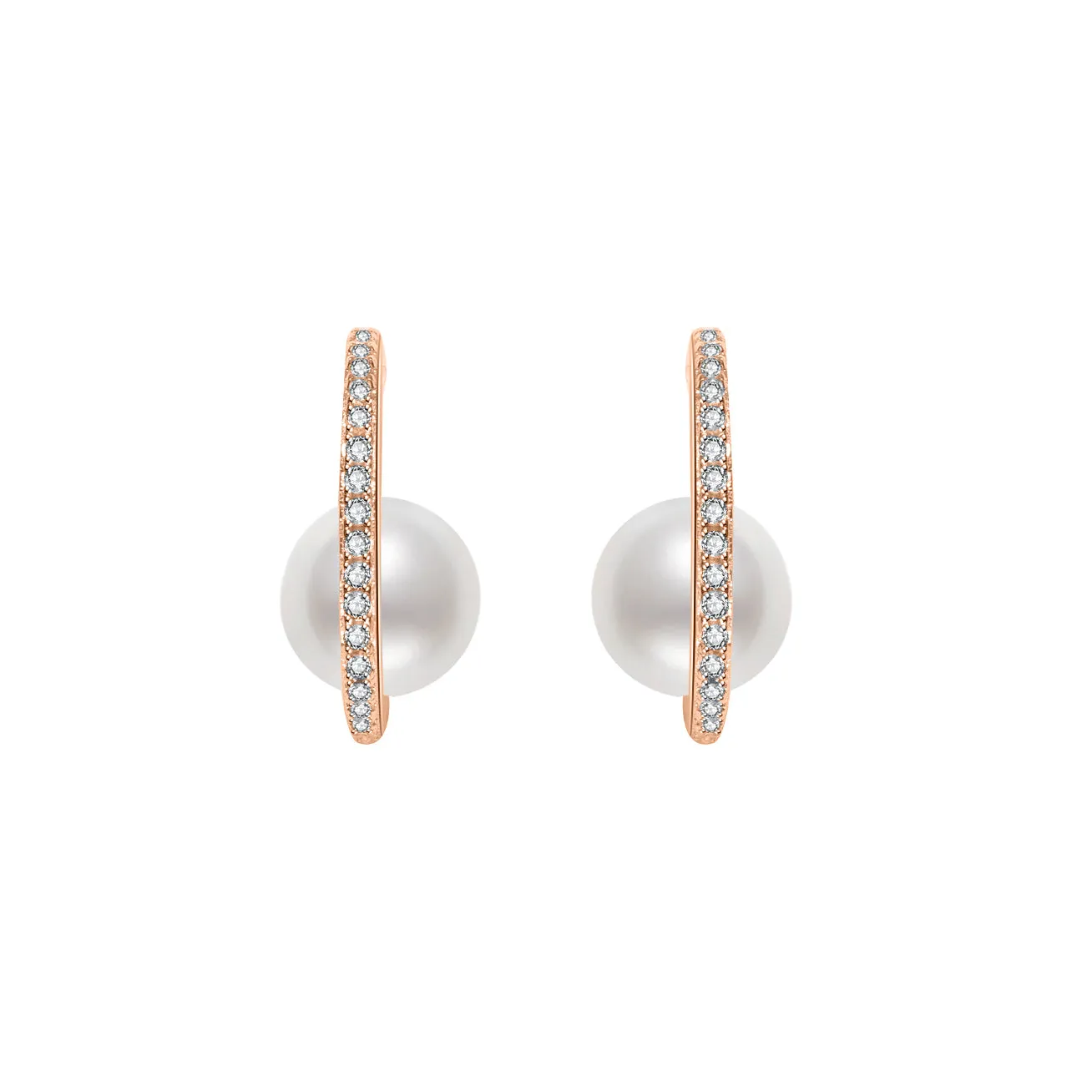 Elegant Freshwater Pearl Earrings WE00665