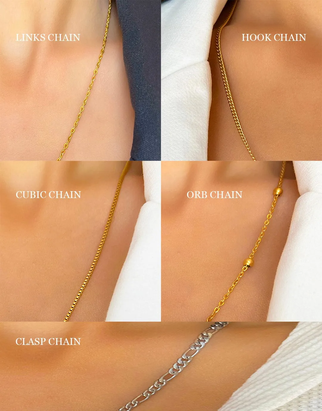 Elegant name necklace