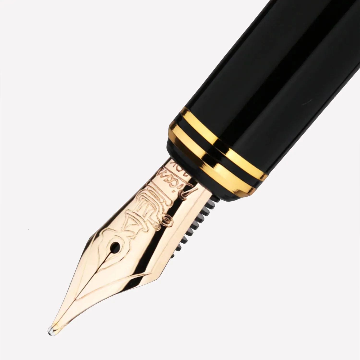 Elegant Picasso Inspired Fountain Pen with Gold Nib