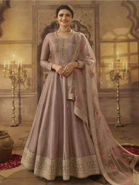 Embroidered Art Silk - Anarkali