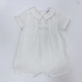 Embroidered Boy Romper