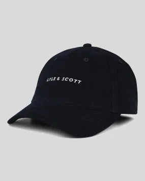 Embroidered Cord Cap