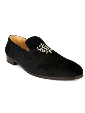 Empire Embroidered Loafers