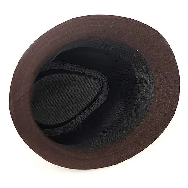 Fashion Casual Woolen Jazz Hat 02997547C