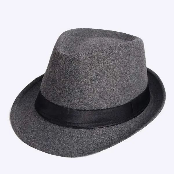 Fashion Casual Woolen Jazz Hat 02997547C