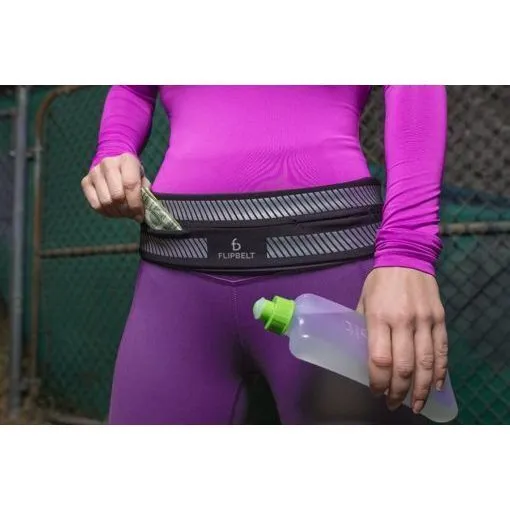 FlipBelt Classic Reflective Running Belt