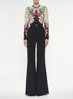 Floral Embroidered Jumpsuit