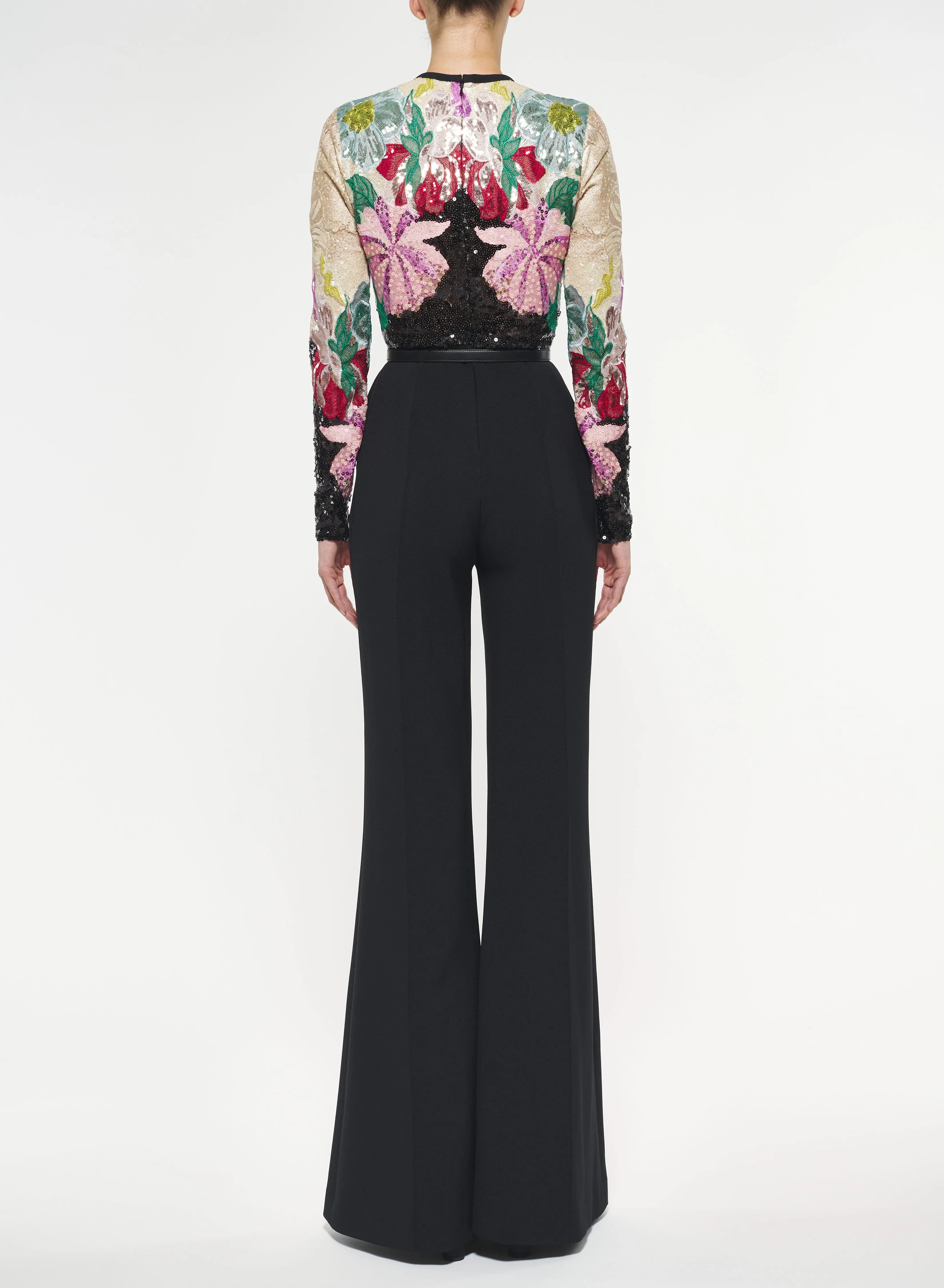 Floral Embroidered Jumpsuit