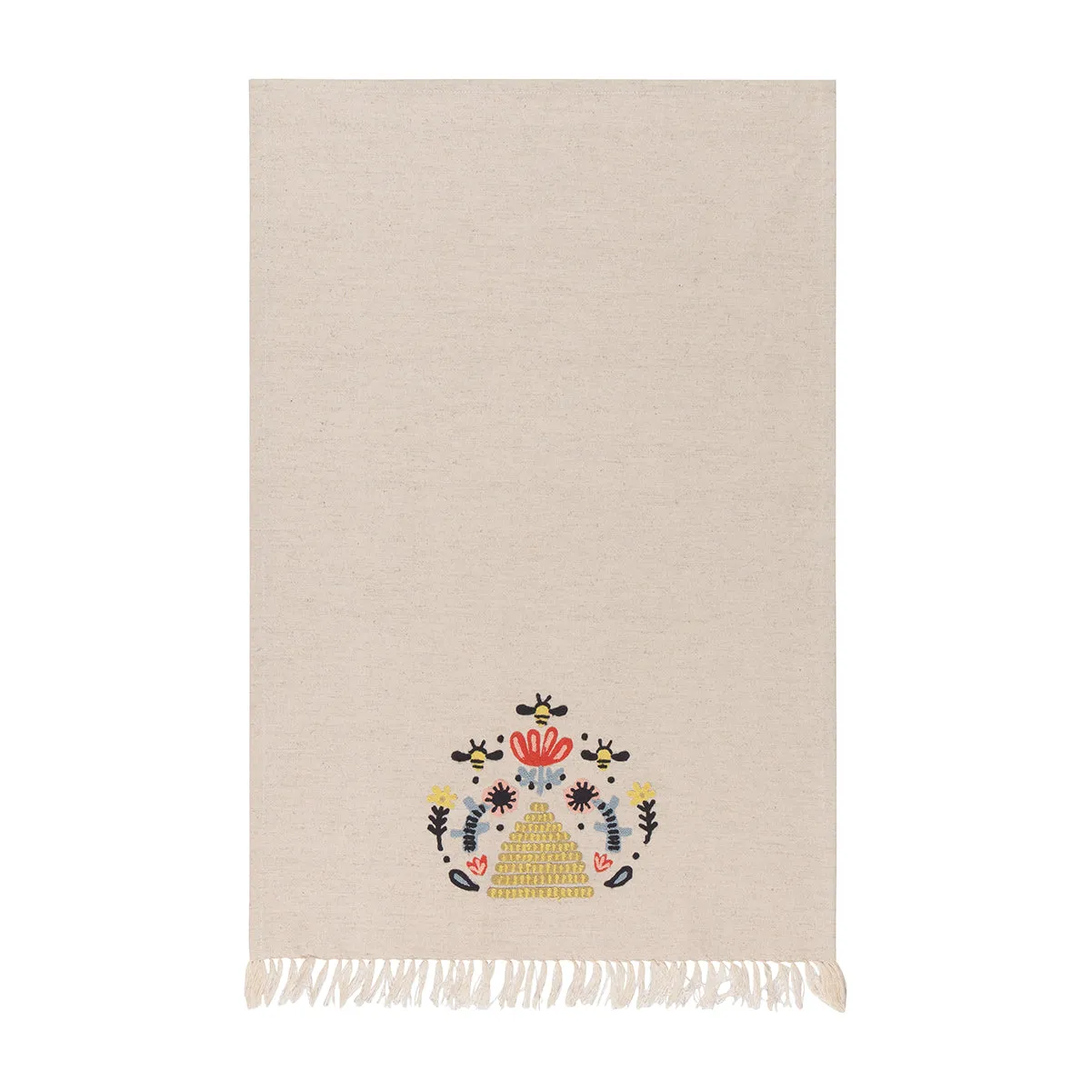 Frida Embroidered Dishtowel