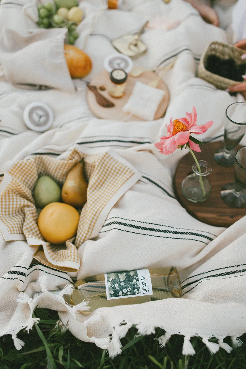 Handwoven Turkish Cotton Blanket