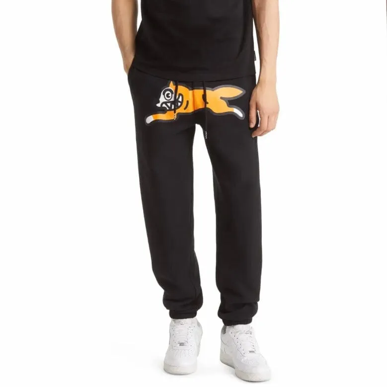 Ice Cream Running Dog Sweatpants (Black) 421-9106