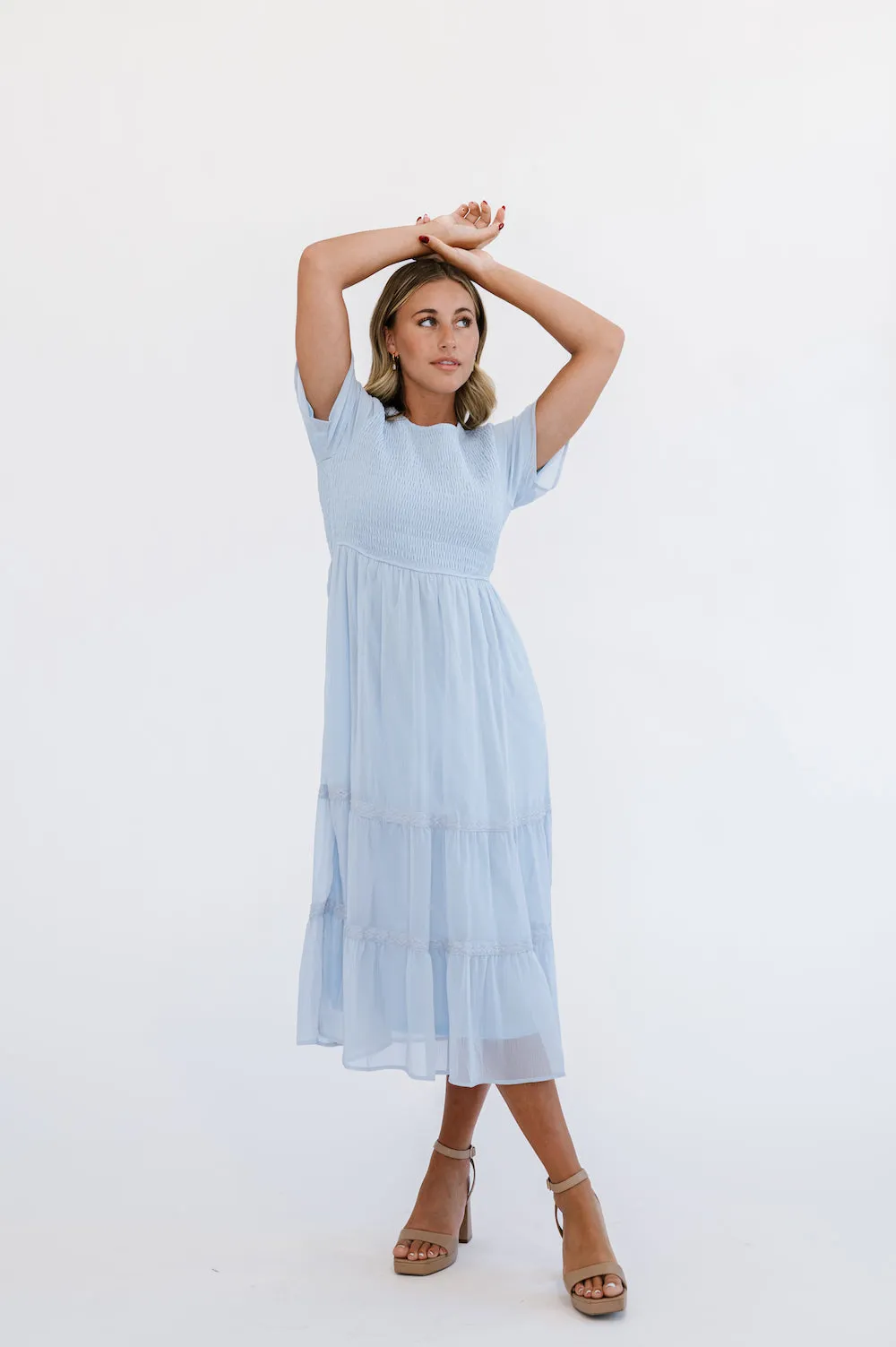 Kanyan Powder Blue Maxi Dress