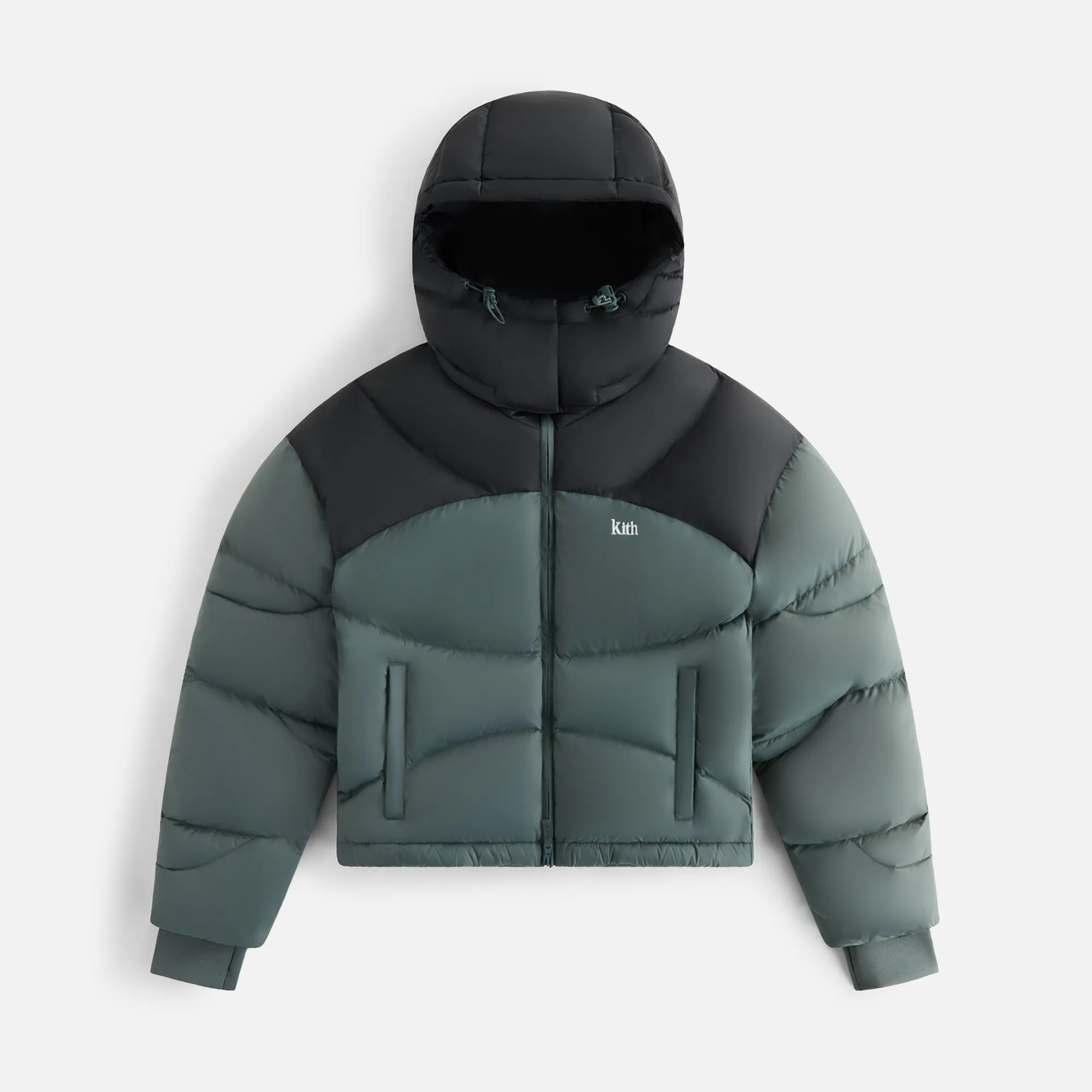 Kith Women Corey Hooded Nylon Puffer - Machine