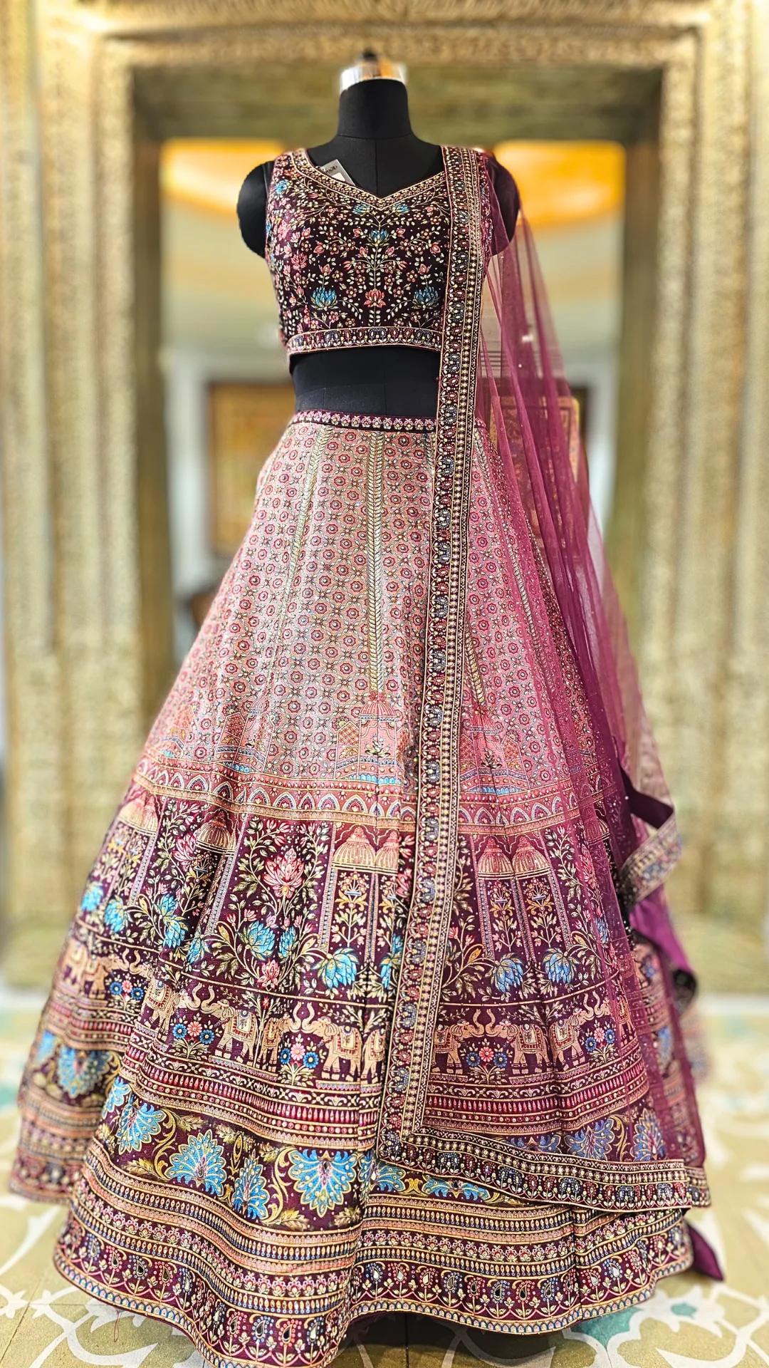 Lehenga Choli with Elegant Hand Work