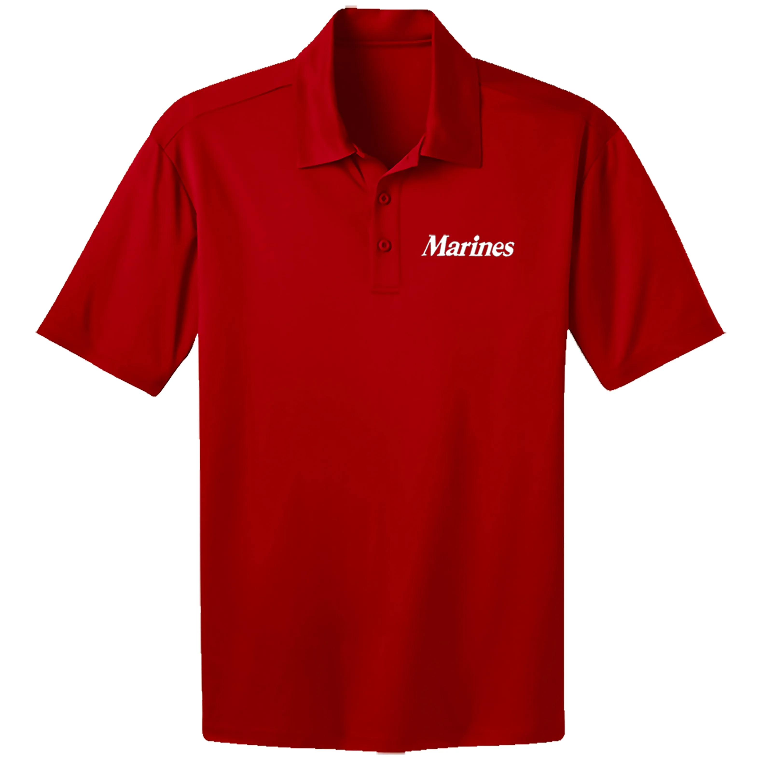 Marines Embroidered Performance Polo