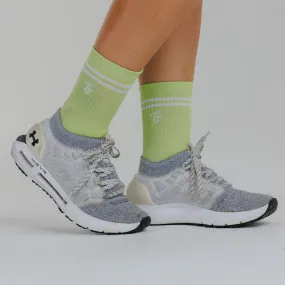 Media para Running y GYM 4" Verde Pistacho