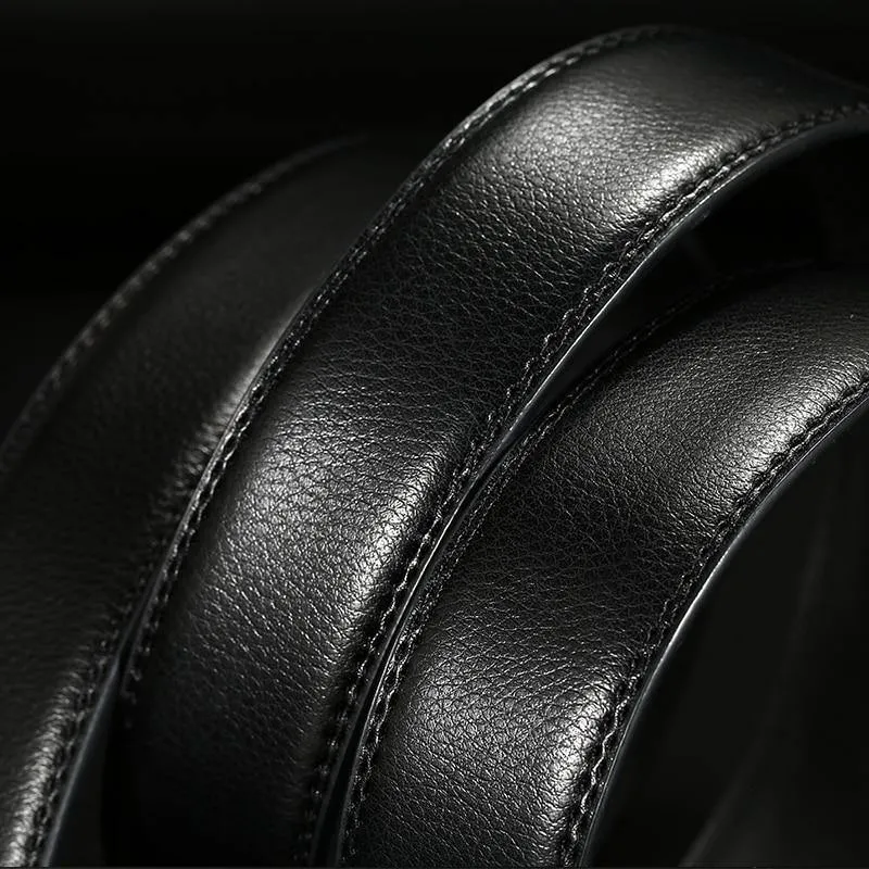 Men's Genuine Leather Adjustable Casual Belt