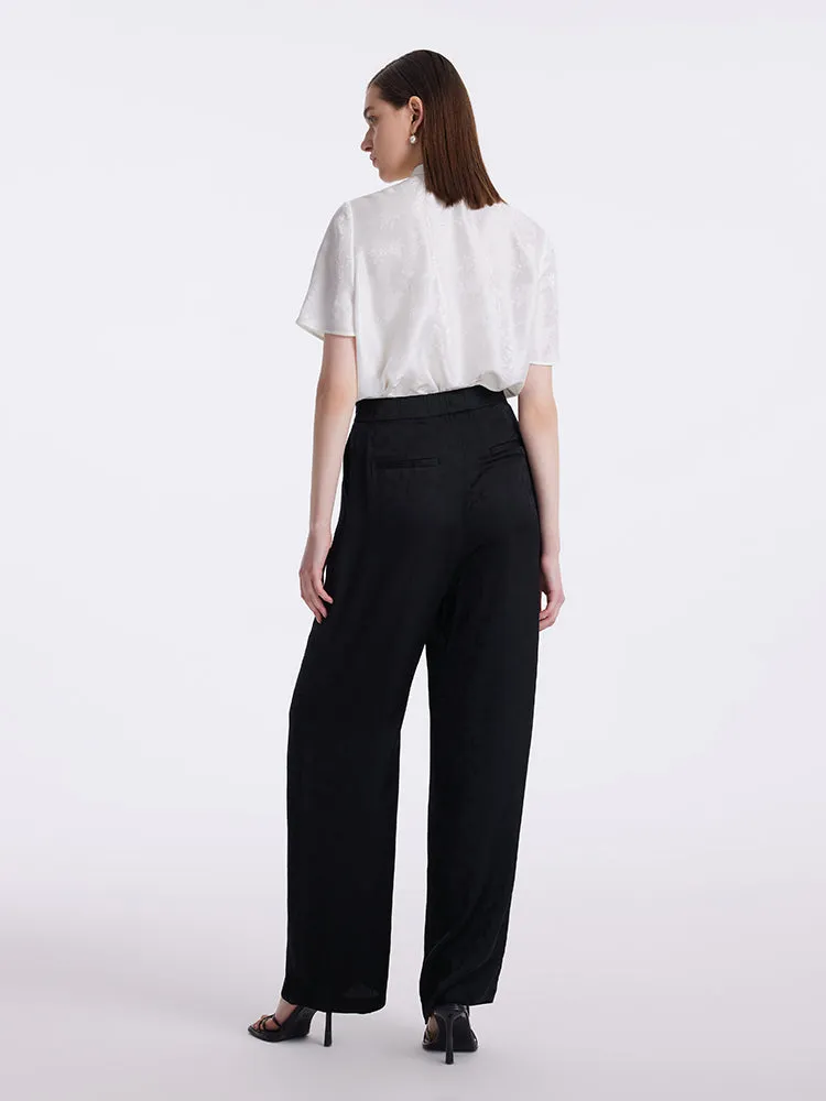 New Chinese-Style Full Length Women Pants